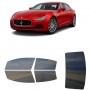 לרכב Maserati Ghibli 2014 ציפוי חלונות שחורים רב פעמי סיליקון לחלונות קדמיים, אחוריים ולחלון האחורי