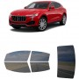 לרכב Maserati Levante 2017 ציפוי חלונות שחורים רב פעמי סיליקון לחלונות קדמיים, אחוריים ולחלון האחורי
