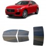 לרכב Maserati Levante 2019 ציפוי חלונות שחורים רב פעמי סיליקון לחלונות קדמיים, אחוריים ולחלון האחורי