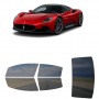 לרכב Maserati MC20 2021 ציפוי חלונות שחורים רב פעמי סיליקון לחלונות קדמיים, אחוריים ולחלון האחורי