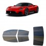 לרכב Maserati MC20 Coupe 2022 ציפוי חלונות שחורים רב פעמי סיליקון לחלונות קדמיים, אחוריים ולחלון האחורי
