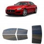 לרכב Maserati Quattroporte 2017 ציפוי חלונות שחורים רב פעמי סיליקון לחלונות קדמיים, אחוריים ולחלון האחורי