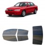 לרכב Mazda 626 Sedan 1998 ציפוי חלונות שחורים רב פעמי סיליקון לחלונות קדמיים, אחוריים ולחלון האחורי