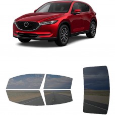 לרכב Mazda CX-5 2017 ציפוי חלונות שחורים רב פעמי סיליקון לחלונות קדמיים, אחוריים ולחלון האחורי