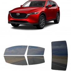 לרכב Mazda CX-5 2022 ציפוי חלונות שחורים רב פעמי סיליקון לחלונות קדמיים, אחוריים ולחלון האחורי