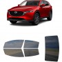לרכב Mazda CX-5 2022 ציפוי חלונות שחורים רב פעמי סיליקון לחלונות קדמיים, אחוריים ולחלון האחורי