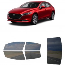 לרכב Mazda MAZDA5 Hatchback 2022 ציפוי חלונות שחורים רב פעמי סיליקון לחלונות קדמיים, אחוריים ולחלון האחורי