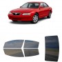 לרכב Mazda Millenia Sedan 1995 ציפוי חלונות שחורים רב פעמי סיליקון לחלונות קדמיים, אחוריים ולחלון האחורי