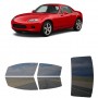 לרכב Mazda MX-5 Miata RF Two-doorConvertible 2006 ציפוי חלונות שחורים רב פעמי סיליקון לחלונות קדמיים, אחוריים ולחלון האחורי