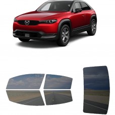 לרכב Mazda MX-30EV 2022 ציפוי חלונות שחורים רב פעמי סיליקון לחלונות קדמיים, אחוריים ולחלון האחורי