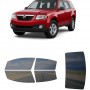 לרכב Mazda Tribute SUV 2007 ציפוי חלונות שחורים רב פעמי סיליקון לחלונות קדמיים, אחוריים ולחלון האחורי