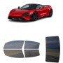 לרכב Mclaren 765LT Coupe 2021 ציפוי חלונות שחורים רב פעמי סיליקון לחלונות קדמיים, אחוריים ולחלון האחורי