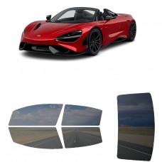 לרכב McLaren 7205765LTSpider Two-doorConvertible 2021 ציפוי חלונות שחורים רב פעמי סיליקון לחלונות קדמיים, אחוריים ולחלון האחורי