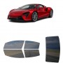 לרכב McLaren Artura 2022 ציפוי חלונות שחורים רב פעמי סיליקון לחלונות קדמיים, אחוריים ולחלון האחורי