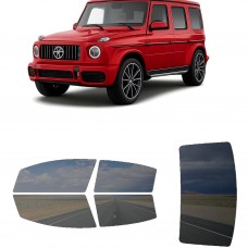 לרכב Mercedes Benz AMG G63 2023 ציפוי חלונות שחורים רב פעמי סיליקון לחלונות קדמיים, אחוריים ולחלון האחורי