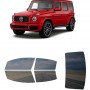 לרכב Mercedes Benz AMG G63 2023 ציפוי חלונות שחורים רב פעמי סיליקון לחלונות קדמיים, אחוריים ולחלון האחורי