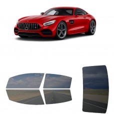 לרכב Mercedes Benz AMG GT Coupe 2020 ציפוי חלונות שחורים רב פעמי סיליקון לחלונות קדמיים, אחוריים ולחלון האחורי