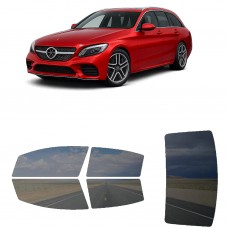 לרכב Mercedes Benz C43 travel 2018 ציפוי חלונות שחורים רב פעמי סיליקון לחלונות קדמיים, אחוריים ולחלון האחורי