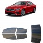 לרכב Mercedes Benz E260 two doors 2021 ציפוי חלונות שחורים רב פעמי סיליקון לחלונות קדמיים, אחוריים ולחלון האחורי