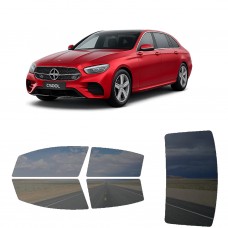 לרכב Mercedes Benz E300L 2021 ציפוי חלונות שחורים רב פעמי סיליקון לחלונות קדמיים, אחוריים ולחלון האחורי