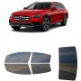 לרכב Mercedes Benz E-Class All-Terrain E450 All-Terrain Wagon 2022 ציפוי חלונות שחורים רב פעמי סיליקון לחלונות קדמיים, אחוריים ולחלון האחורי