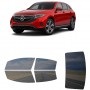 לרכב Mercedes Benz EQC 2021 ציפוי חלונות שחורים רב פעמי סיליקון לחלונות קדמיים, אחוריים ולחלון האחורי