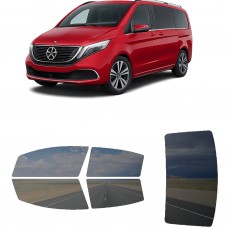 לרכב Mercedes Benz EQV 2022 ציפוי חלונות שחורים רב פעמי סיליקון לחלונות קדמיים, אחוריים ולחלון האחורי