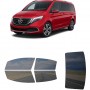 לרכב Mercedes Benz EQV 2022 ציפוי חלונות שחורים רב פעמי סיליקון לחלונות קדמיים, אחוריים ולחלון האחורי