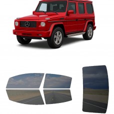 לרכב Mercedes Benz G class 2005 ציפוי חלונות שחורים רב פעמי סיליקון לחלונות קדמיים, אחוריים ולחלון האחורי