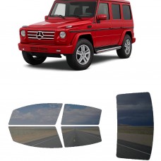 לרכב Mercedes Benz G class 2011 ציפוי חלונות שחורים רב פעמי סיליקון לחלונות קדמיים, אחוריים ולחלון האחורי