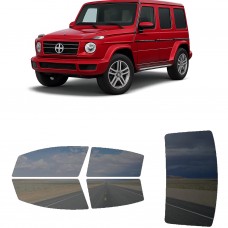 לרכב Mercedes Benz G Class SUV 2018 ציפוי חלונות שחורים רב פעמי סיליקון לחלונות קדמיים, אחוריים ולחלון האחורי