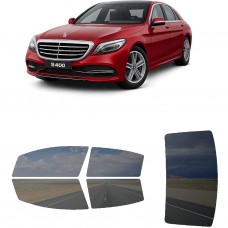 לרכב Mercedes Benz S400 2017 ציפוי חלונות שחורים רב פעמי סיליקון לחלונות קדמיים, אחוריים ולחלון האחורי