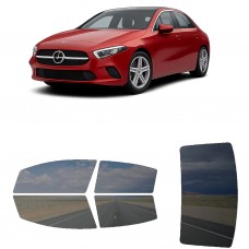 לרכב Mercedes Benz A-Class Sedan 2019 ציפוי חלונות שחורים רב פעמי סיליקון לחלונות קדמיים, אחוריים ולחלון האחורי