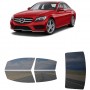 לרכב Mercedes Benz C-Class Sedan 2015 ציפוי חלונות שחורים רב פעמי סיליקון לחלונות קדמיים, אחוריים ולחלון האחורי