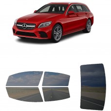 לרכב Mercedes Benz C-Class Station Wagon 2019 ציפוי חלונות שחורים רב פעמי סיליקון לחלונות קדמיים, אחוריים ולחלון האחורי