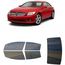 לרכב Mercedes Benz CL Class Two-doorCoupe 2007 ציפוי חלונות שחורים רב פעמי סיליקון לחלונות קדמיים, אחוריים ולחלון האחורי
