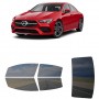 לרכב Mercedes Benz CLA 2020 ציפוי חלונות שחורים רב פעמי סיליקון לחלונות קדמיים, אחוריים ולחלון האחורי