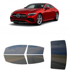 לרכב Mercedes Benz CLE Two-doorCoupe 2024 ציפוי חלונות שחורים רב פעמי סיליקון לחלונות קדמיים, אחוריים ולחלון האחורי