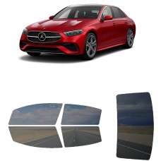 לרכב Mercedes Benz E-Class Four-doorSedan 2024 ציפוי חלונות שחורים רב פעמי סיליקון לחלונות קדמיים, אחוריים ולחלון האחורי