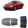 לרכב Mercedes Benz E-Class Sedan 2003 ציפוי חלונות שחורים רב פעמי סיליקון לחלונות קדמיים, אחוריים ולחלון האחורי