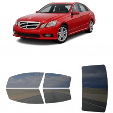לרכב Mercedes Benz E-Class Sedan 2010 ציפוי חלונות שחורים רב פעמי סיליקון לחלונות קדמיים, אחוריים ולחלון האחורי