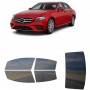 לרכב Mercedes Benz E-Class Sedan 2017 ציפוי חלונות שחורים רב פעמי סיליקון לחלונות קדמיים, אחוריים ולחלון האחורי