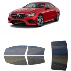 לרכב Mercedes Benz E-Class Two-doorCoupe 2018 ציפוי חלונות שחורים רב פעמי סיליקון לחלונות קדמיים, אחוריים ולחלון האחורי
