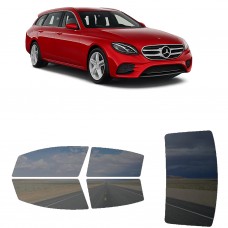 לרכב Mercedes Benz E-Class Wagon 2017 ציפוי חלונות שחורים רב פעמי סיליקון לחלונות קדמיים, אחוריים ולחלון האחורי