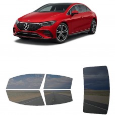 לרכב Mercedes Benz EQE 2023 ציפוי חלונות שחורים רב פעמי סיליקון לחלונות קדמיים, אחוריים ולחלון האחורי