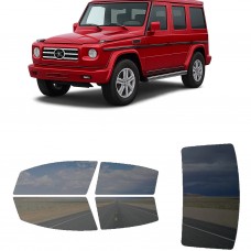 לרכב Mercedes Benz G Class SUV 2002 ציפוי חלונות שחורים רב פעמי סיליקון לחלונות קדמיים, אחוריים ולחלון האחורי