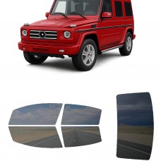 לרכב Mercedes Benz G Class SUV 2010 ציפוי חלונות שחורים רב פעמי סיליקון לחלונות קדמיים, אחוריים ולחלון האחורי