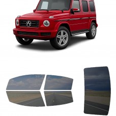 לרכב Mercedes Benz G Class SUV 2019 ציפוי חלונות שחורים רב פעמי סיליקון לחלונות קדמיים, אחוריים ולחלון האחורי