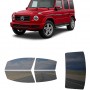 לרכב Mercedes Benz G Class SUV 2019 ציפוי חלונות שחורים רב פעמי סיליקון לחלונות קדמיים, אחוריים ולחלון האחורי