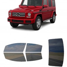 לרכב Mercedes Benz G-ClassSUV 2016 ציפוי חלונות שחורים רב פעמי סיליקון לחלונות קדמיים, אחוריים ולחלון האחורי